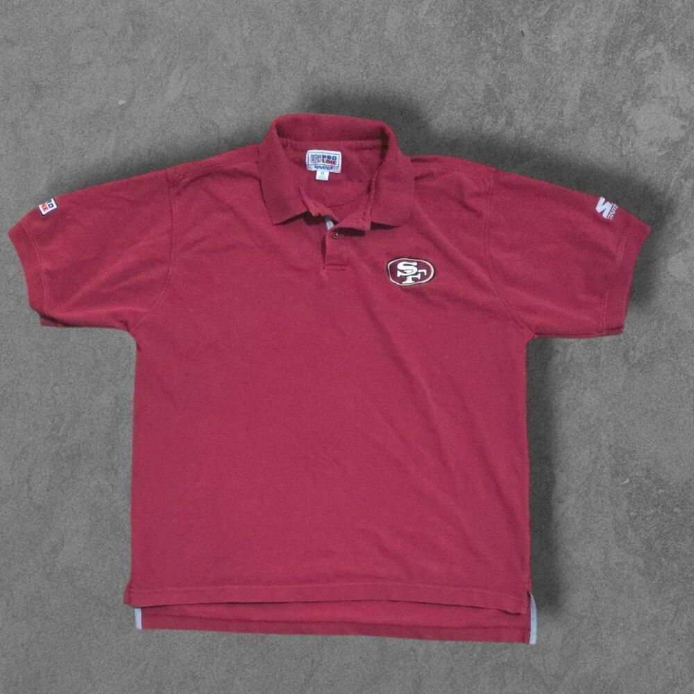 Vintage Starter Pro line San Francisco 49ers XL Polo Shirt